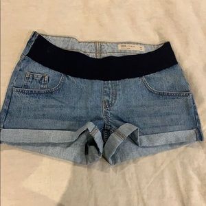 Maternity Denim Shorts
